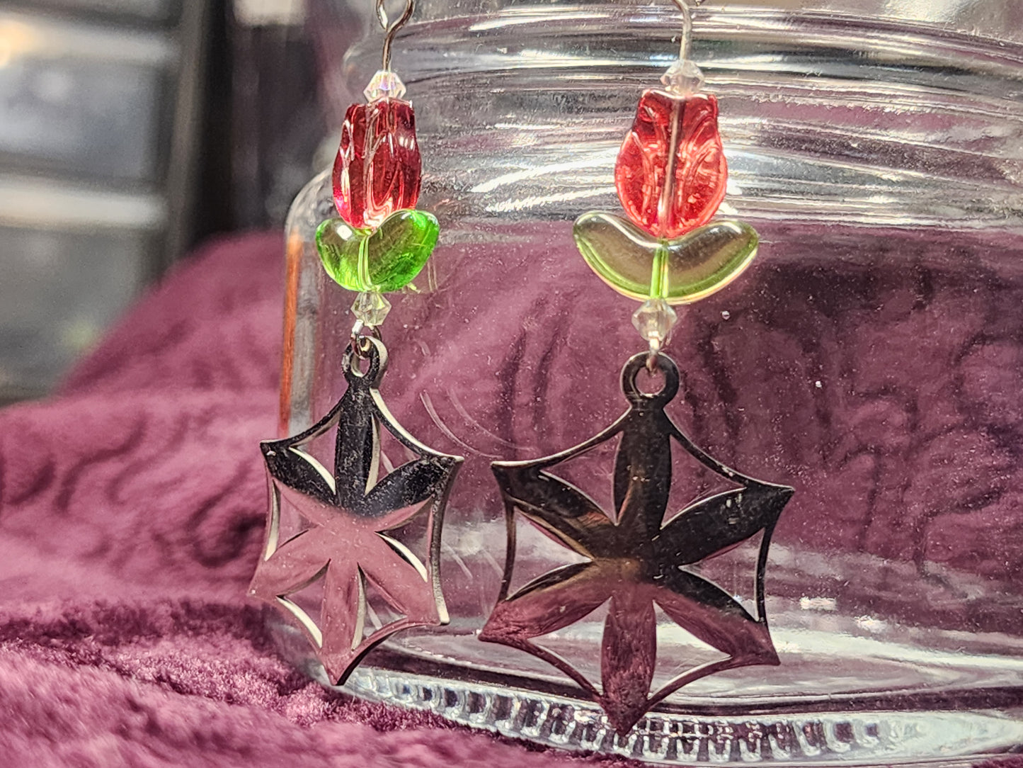 Aphrodite Tulip earrings