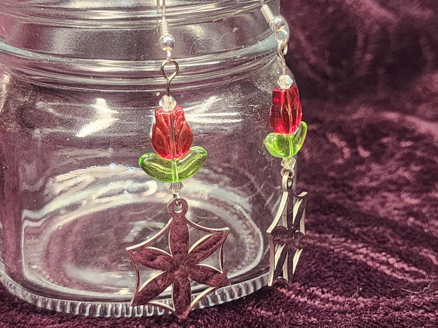 Aphrodite Tulip earrings