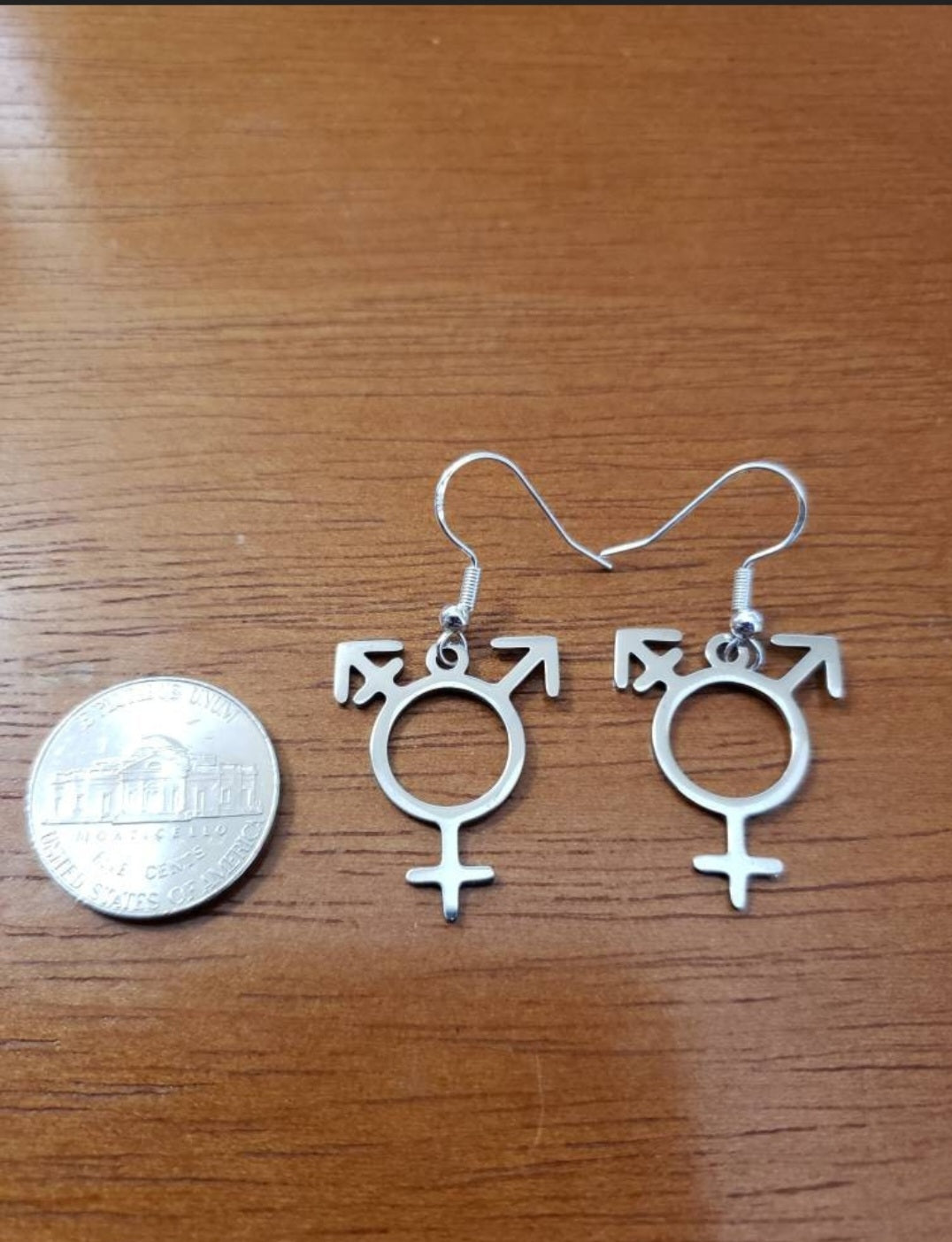Transgender earrings