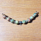 Unakite necklace with pendant of choice