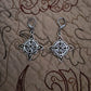 Celtic witches knot necklace with earrings set