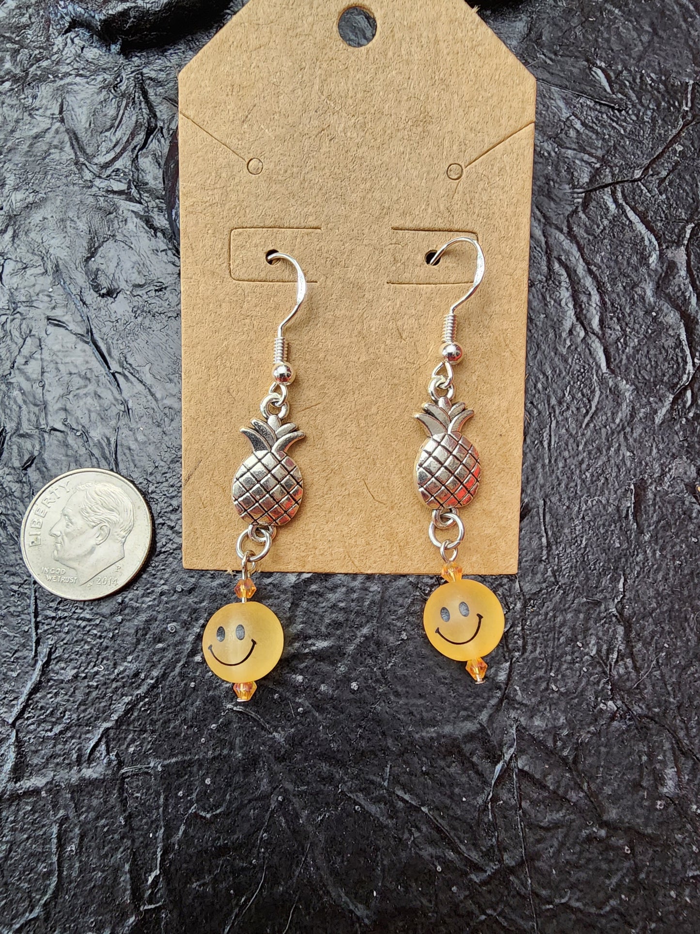 Happy pineapple earrings