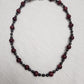 Red Jasper with Hematite necklace