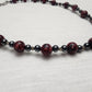 Red Jasper with Hematite necklace