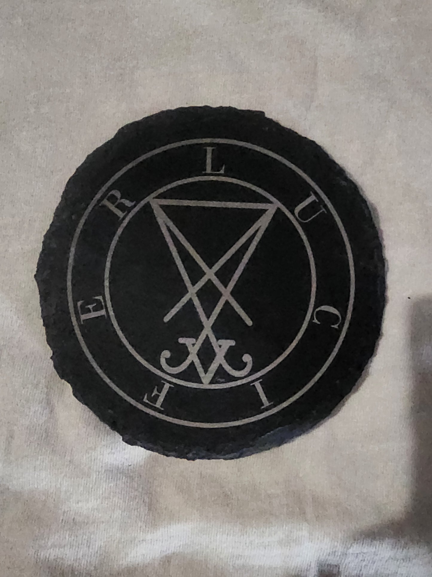 Lucifer altar tile