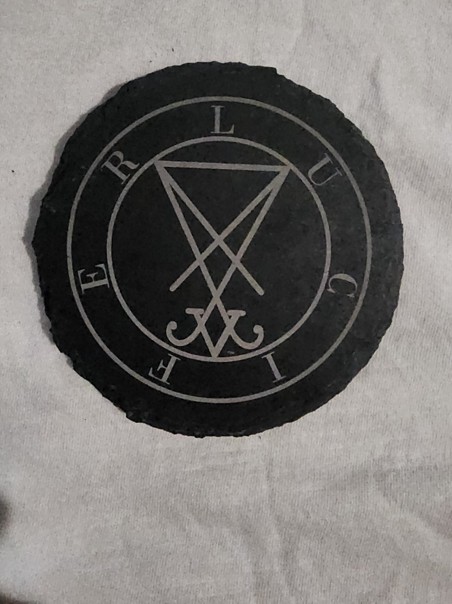 Lucifer altar tile