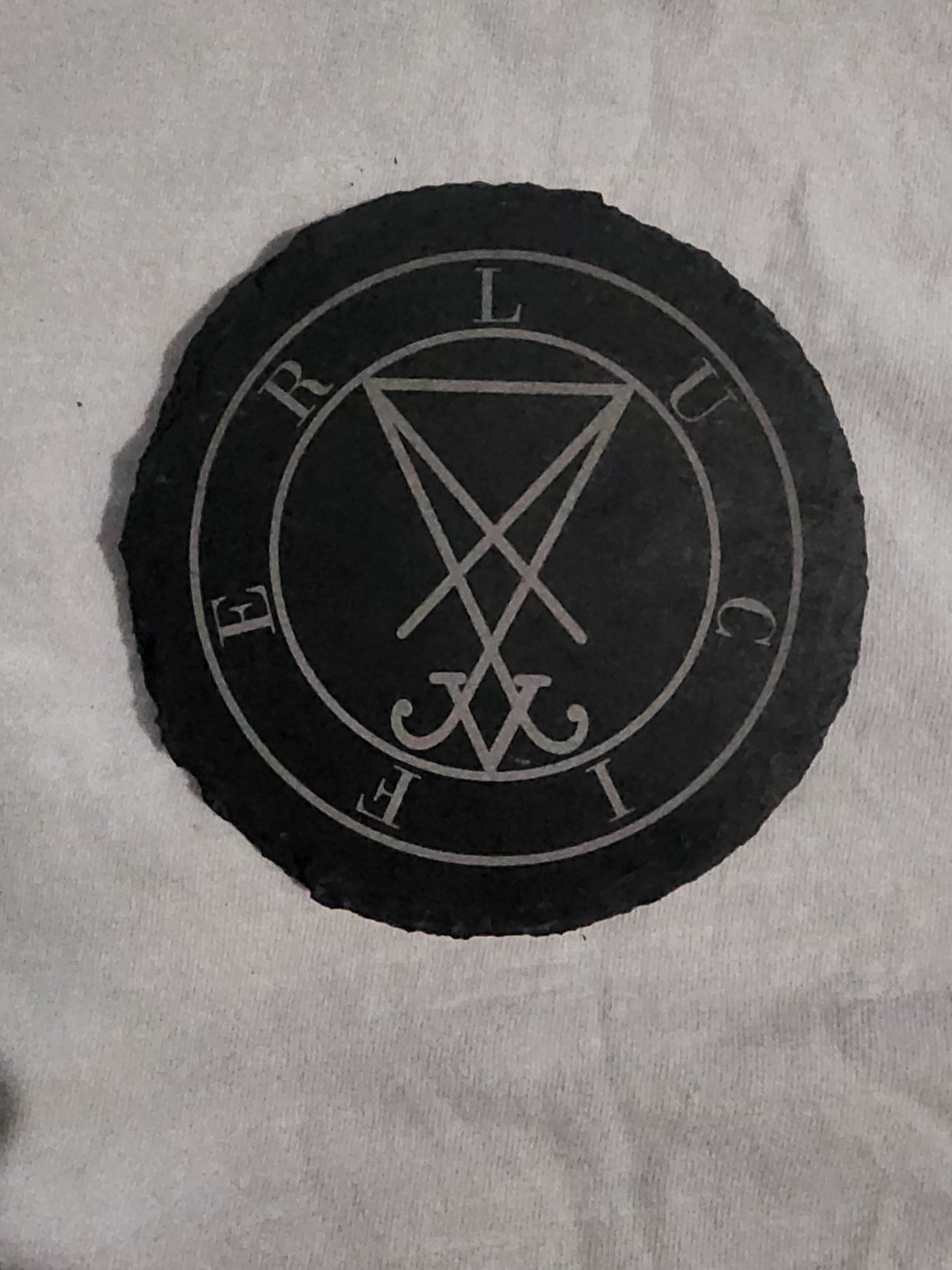 Lucifer altar tile