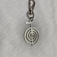 Reiki zipper pull or key clip