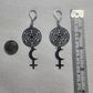 Hekate Black Moon Lilith earrings