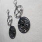 Hekate Lilith sigil earrings