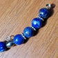 Lapis Lazuli necklace with pendant of choice (Hekate pictured)