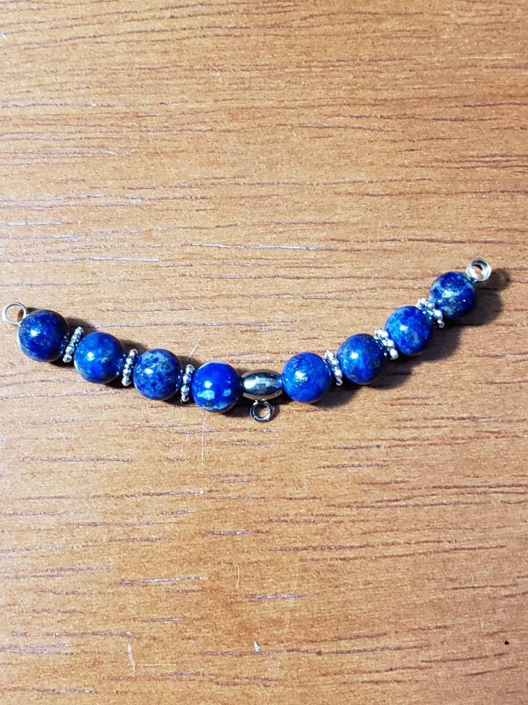 Lapis Lazuli necklace with pendant of choice (Hekate pictured)