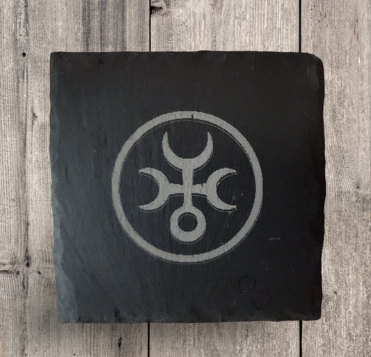 Hekate sigil altar tile / coaster set