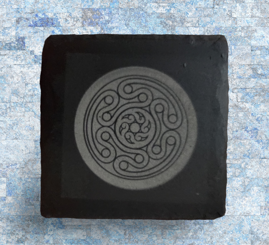 Hekate filigree altar tile/coaster set