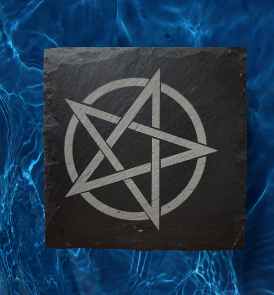 Pentagram Altar tile/coaster set