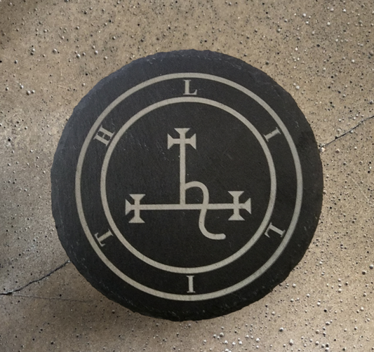 Lilith altar tile/coaster set