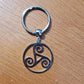 Triskelion keychain