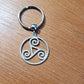 Triskelion keychain