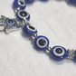 Evil eye stretch bracelet