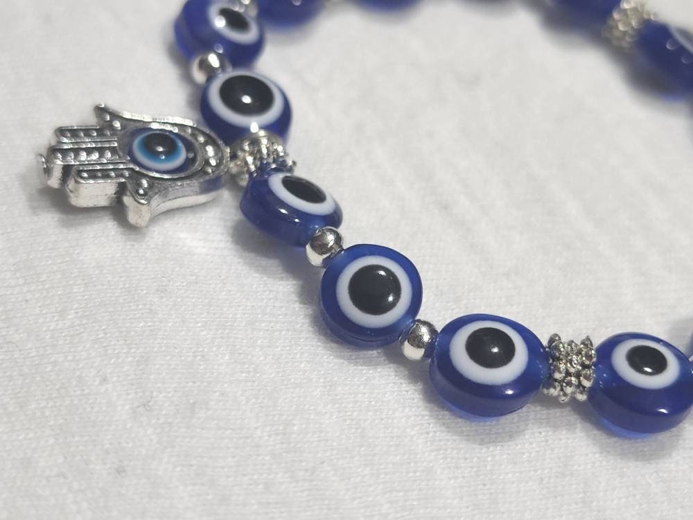 Evil eye stretch bracelet