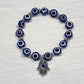 Evil eye stretch bracelet