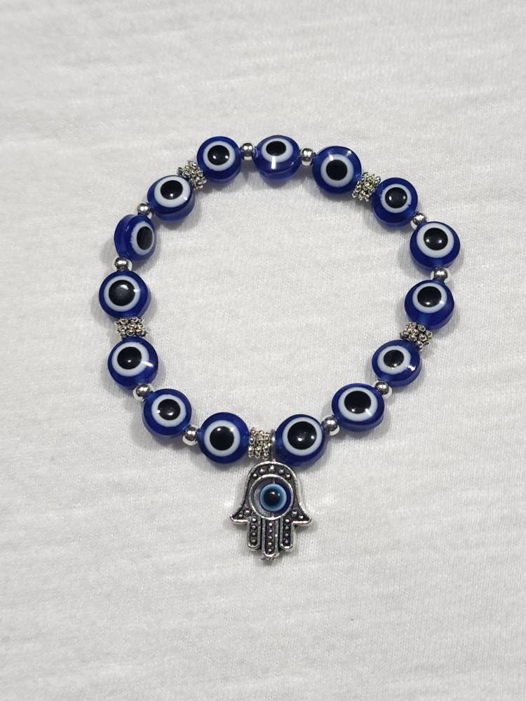 Evil eye stretch bracelet