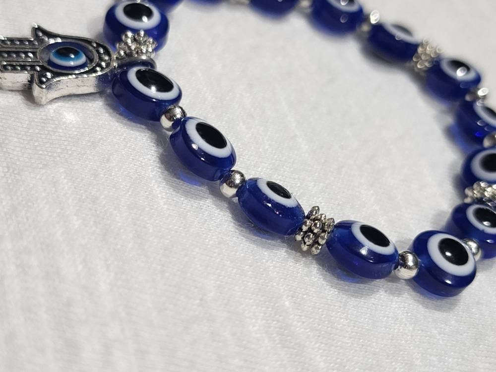 Evil eye stretch bracelet