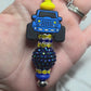 Blue JEEP keychain