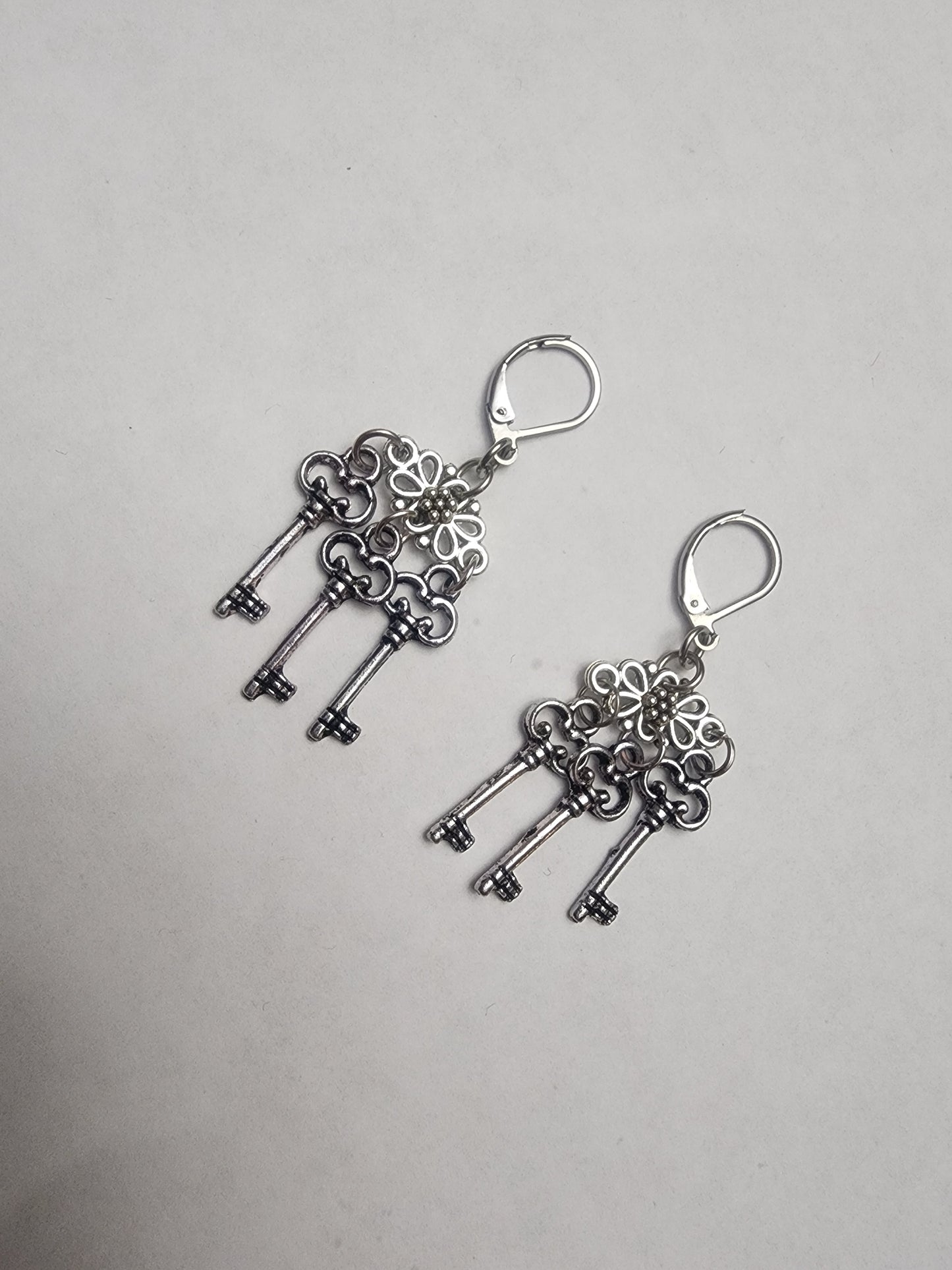 Key earrings