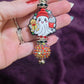 Christmas ghost keychain