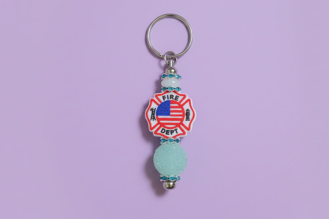 Firefighter keychain