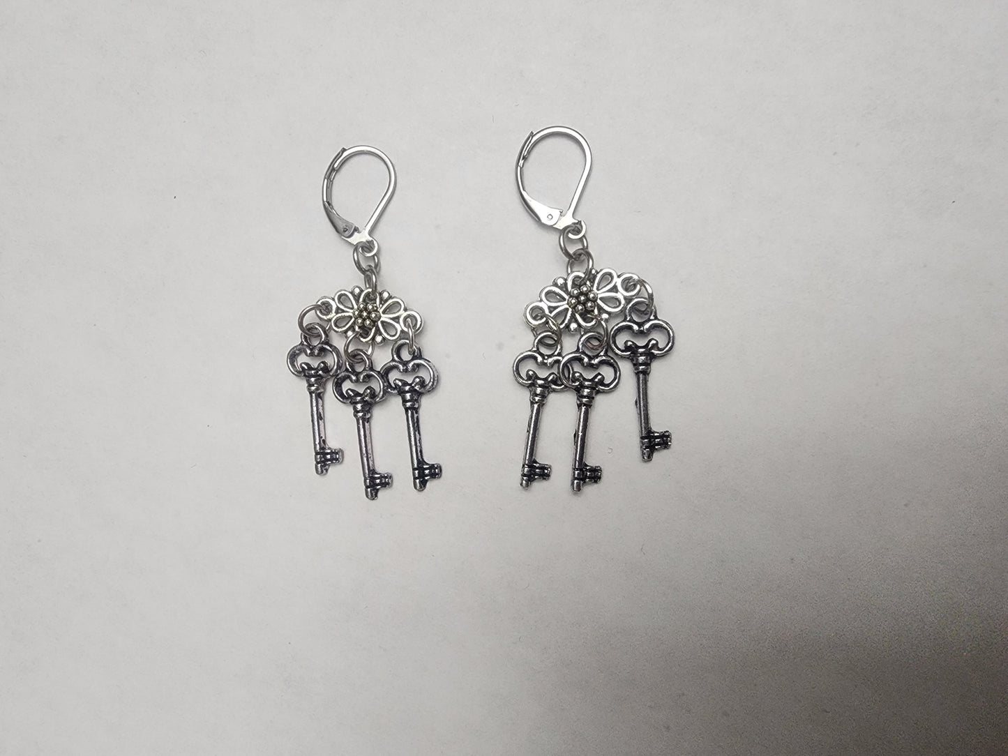 Key earrings