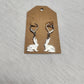 Bunny earrings