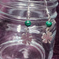 Shamrock Malachite earrings