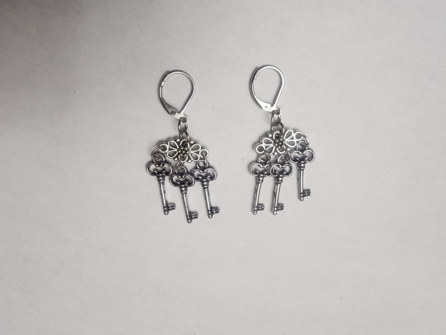 Key earrings