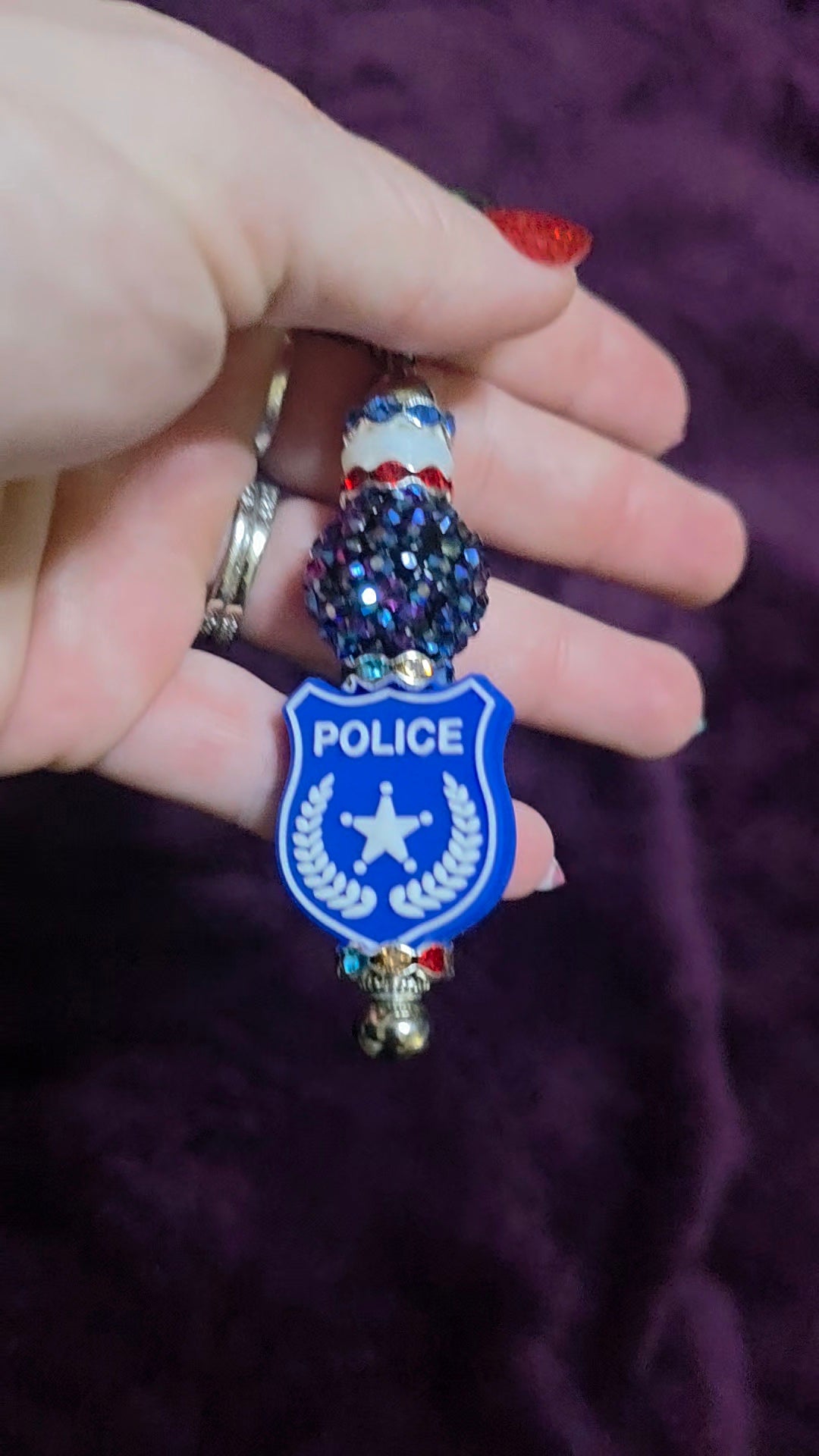 Police keychain