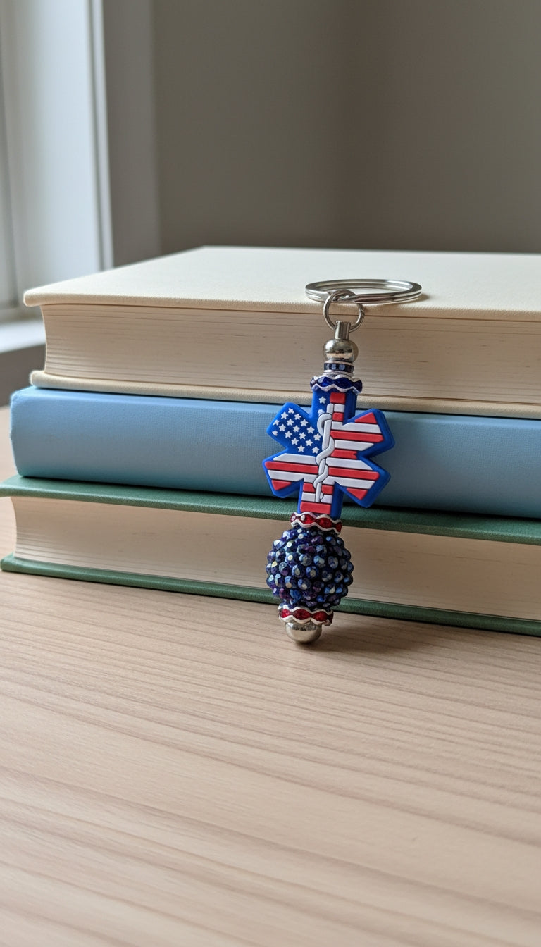 Emergency Medical Services Keychain