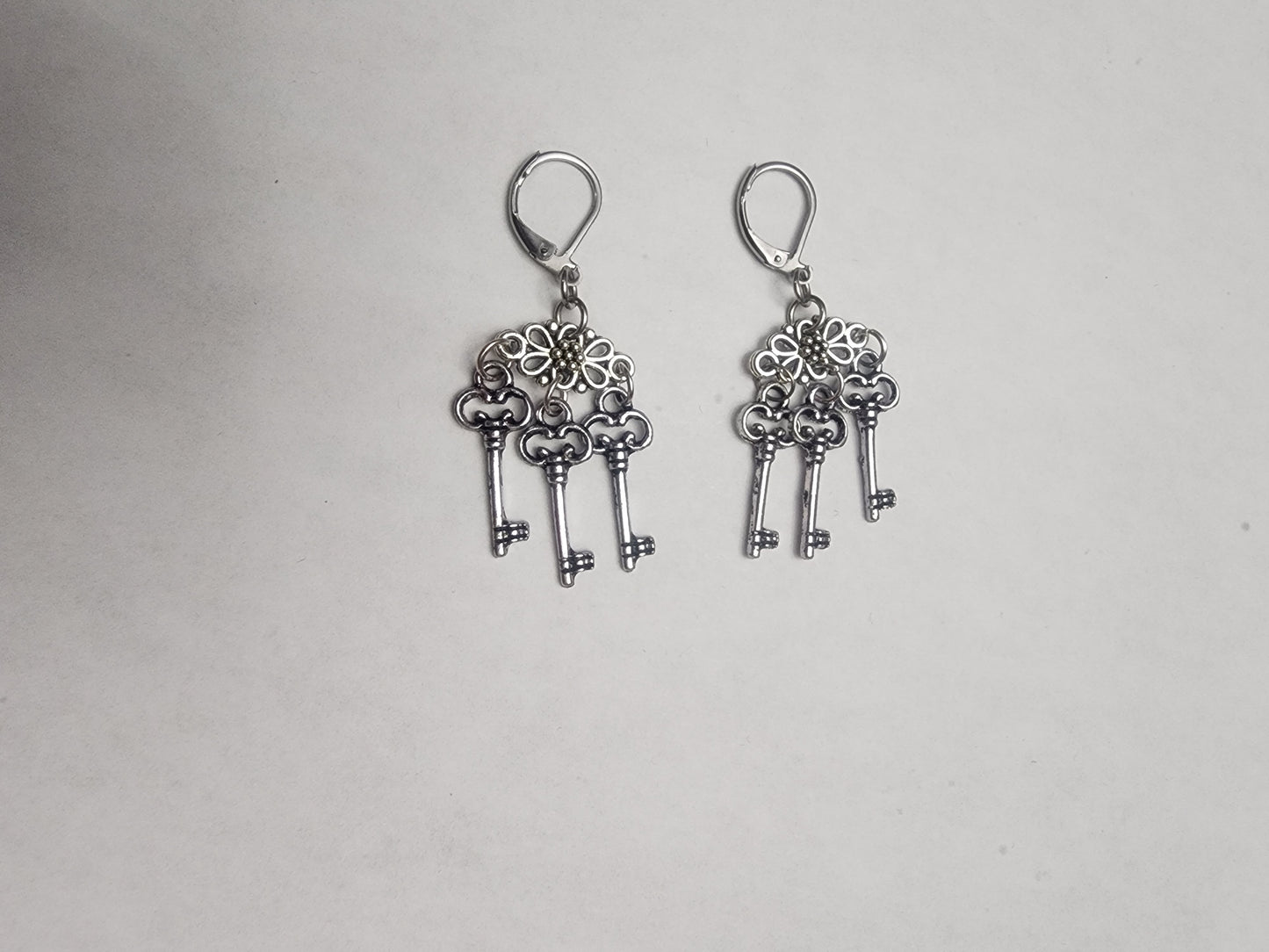 Key earrings