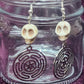 Hekate skull earrings