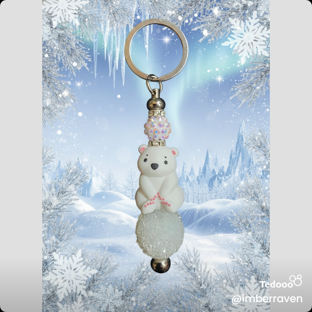 Polar bear Keychain