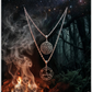 Hekate and Lilith layered necklace